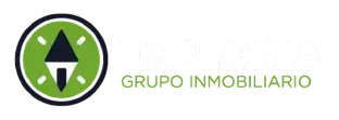 Logo letras blancas - Exploria